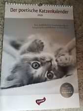 Katzenkalender poetisch 2020 gebraucht kaufen  Lunzenau