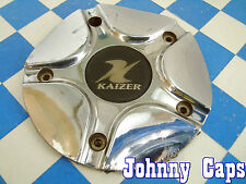 Kaizer Wheels Chrome Custom Wheel Center Caps #KA-5 USED Chrome Center Cap (1)   for sale  Shipping to South Africa