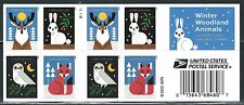 Painel de 20 selos perfeitos para sempre Scott #5825b, sem marca de charneira de animais da floresta de inverno dos EUA comprar usado  Enviando para Brazil