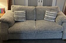 three seater fabric sofa for sale  HUNTINGDON