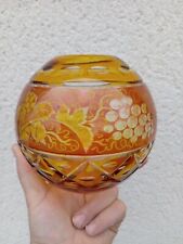 Vase boule cristal d'occasion  Montargis