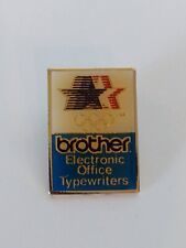 Pin de solapa Brother Electronic Office máquinas de escribir de los Juegos Olímpicos de Los Ángeles 1984 segunda mano  Embacar hacia Argentina