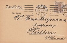 Mannheim postkarte 1912 gebraucht kaufen  Leipzig