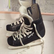 Patins retrô vintage de hóquei no gelo AMERICAN COUGAR tamanho 2  comprar usado  Enviando para Brazil