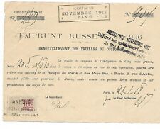 Reçu datée 1918 d'occasion  Marseille VII