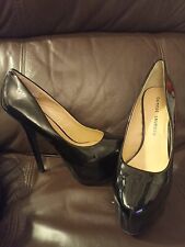 Black stiletto heels for sale  LONDON