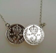 Two coin necklace for sale  COCKERMOUTH