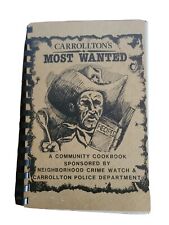 Cookbook carrollton wanted for sale  Richardson