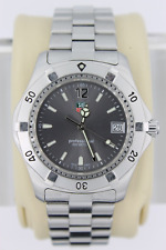 Usado, Tag Heuer 2000 relógio masculino WK1115.BA0317 cinza profissional prata esporte mergulho golfe comprar usado  Enviando para Brazil