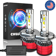 2x Csp Led Headlight Bulb H4 9003 HB2 Combo Kit Hi/Baixo Feixe De Luz Super Branco 24000LM, usado comprar usado  Enviando para Brazil