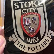 Stoke city pin for sale  LEEK