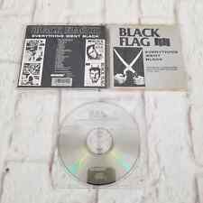 CD de áudio punk hardcore Everything Went Black BLACK FLAG comprar usado  Enviando para Brazil