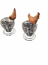 Galo de galinha espiral metal copos decorativos café da manhã bolsa cozinha ovo comprar usado  Enviando para Brazil