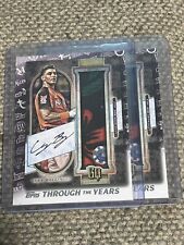 2021 Topps Cody Bellinger Through The Years Gypsy Queen Sock Auto TTY-5 for sale  Shipping to South Africa