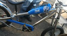 West Coast Choppers Jesse James Chopper Bicycle Original Chrome,Blue Paint Added for sale  Shipping to South Africa