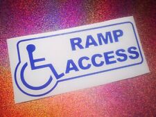 Ramp access disabled for sale  GRIMSBY
