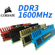 Usado, Corsair 32Go 16Go 8Go DDR3 1600MHz PC3-12800U 240Pin Desktop Mémoire RAM LOT FR comprar usado  Enviando para Brazil