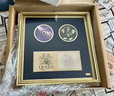 QUEEN Ultimate 20-CD Gold Discs Collection 2005 Glass Cabinet Freddie Mercury EX for sale  Shipping to South Africa
