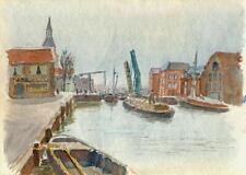 Impressionist boats canal for sale  SALISBURY