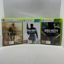 Call Of Duty Black Ops Modern Warfare 2 & 3 MW3 Xbox 360 PAL com manuais comprar usado  Enviando para Brazil