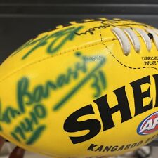 Signed Football Ron Barassi, Kevin Sheedy Et Al. Collectable AFL Memorabilia for sale  Shipping to South Africa