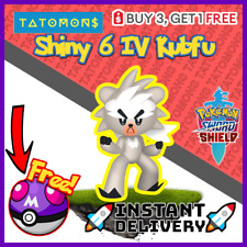 Shiny kubfu pokemon for sale  Shipping to Ireland