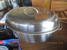 oval stainless roasting pan for sale  Fisher