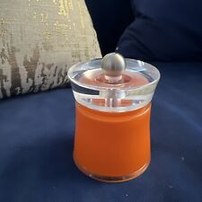 Moedor de pimenta sal Peugot acrílico laranja 3" cozinha perfeita, usado comprar usado  Enviando para Brazil