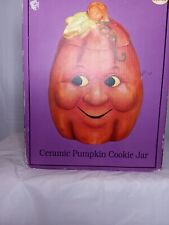 Ceramic pumpkin cookie for sale  Knoxville