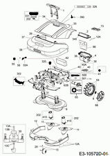 Robomow spp6111a motore usato  Vo