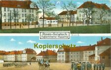 color AK Poznań / Poznań; Solatsch, artyleria footartillerie - koszary, 1917 na sprzedaż  Wysyłka do Poland