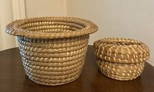 handmade pine needle baskets for sale  Fayetteville