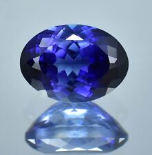 15,00 quilates natural azul real ceilán zafiro corte ovalado suelto piedra preciosa segunda mano  Embacar hacia Argentina