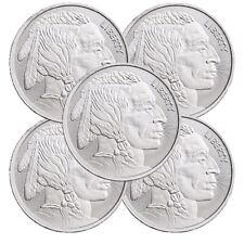 Five silver round for sale  Reseda