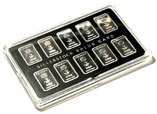Gram silver bars for sale  BIRMINGHAM