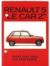 Renault car colour for sale  UK