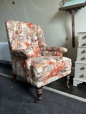 Antique library armchair for sale  OSWESTRY