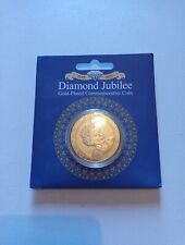 Used, Elizabeth II Diamond Jubilee Gold Plated Commemorative Coin 1952-2012 for sale  Shipping to South Africa