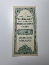 Usado, 1950 - $10.00 Selo de Natal Bond - Cruzada da Cruz Dupla Barrada comprar usado  Enviando para Brazil