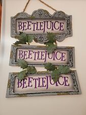 Beetlejuice mdf sign for sale  Bonita Springs