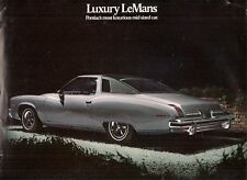Pontiac luxury lemans for sale  UK
