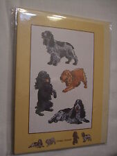Carte chien cocker d'occasion  Troyes