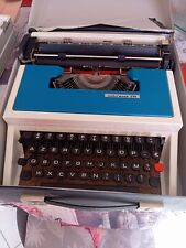 Machine écrire bleue d'occasion  Saint-Méloir-des-Ondes