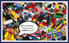 Lote de trabalho LEGO 1kg - Pacote genuíno + 2 mini figuras - 2 lb/2 libras comprar usado  Enviando para Brazil
