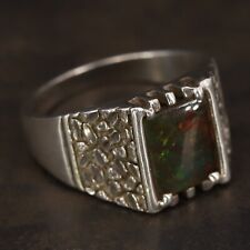 mens opal rings for sale  USA