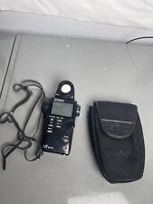 Medidor de luz maestro zoom Sekonic L-508 medidor puntual con estuche sin probar segunda mano  Embacar hacia Argentina