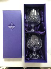 edinburgh crystal brandy glasses for sale  TWICKENHAM