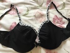 Black bra lace for sale  LEICESTER