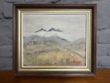 Used, Original Landscape Oil Painting Snowdon By Christine Nowell for sale  Shipping to South Africa