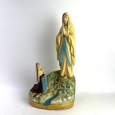 Vintage chalkware religious for sale  BISHOP AUCKLAND